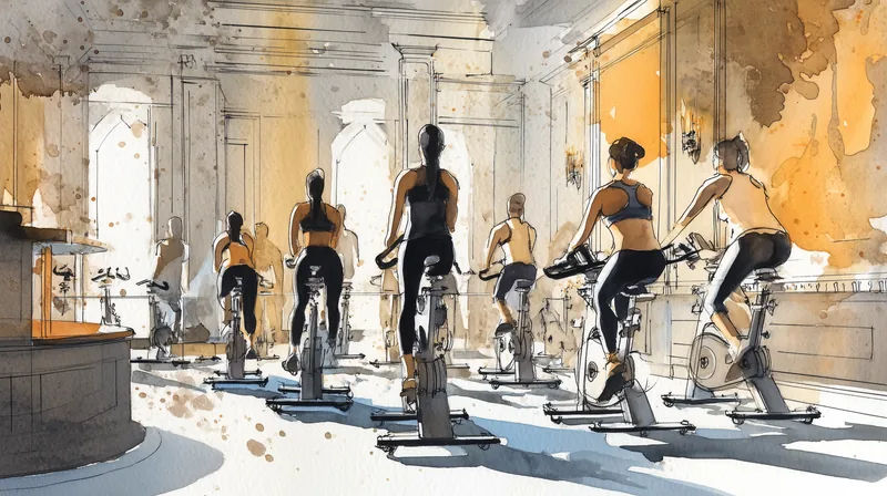 Spinning sat sa sinkroniziranom energijom