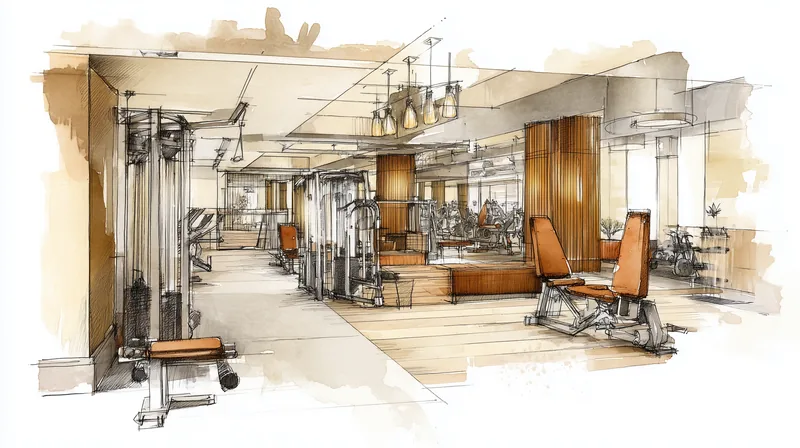 Soba za utege s fokusiranom energijom