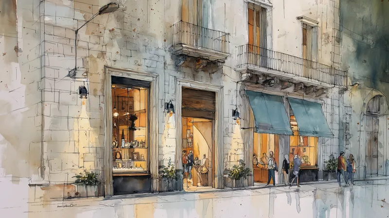 Prekrasan izlog trgovine